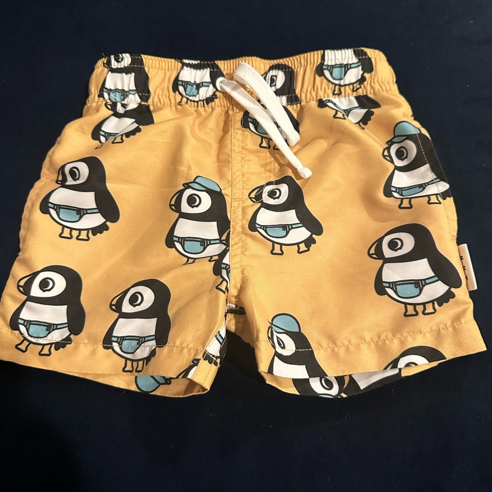 Hux Baby Penguin Swim Shorts